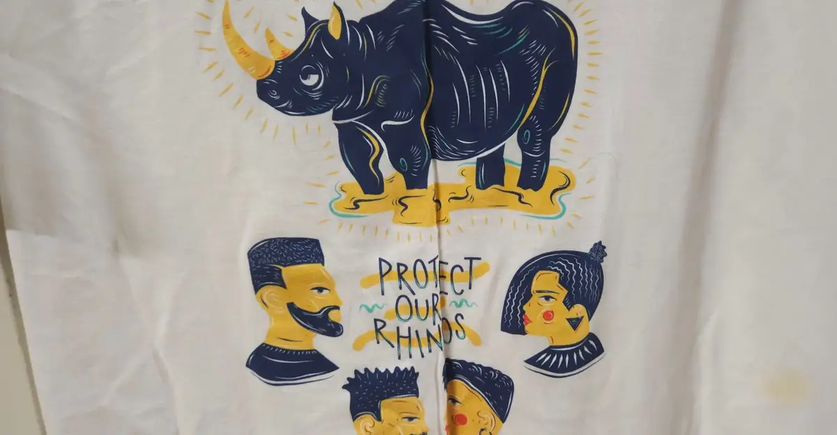 Woolworths Protect Our Rhinos Graphic T-Shirt