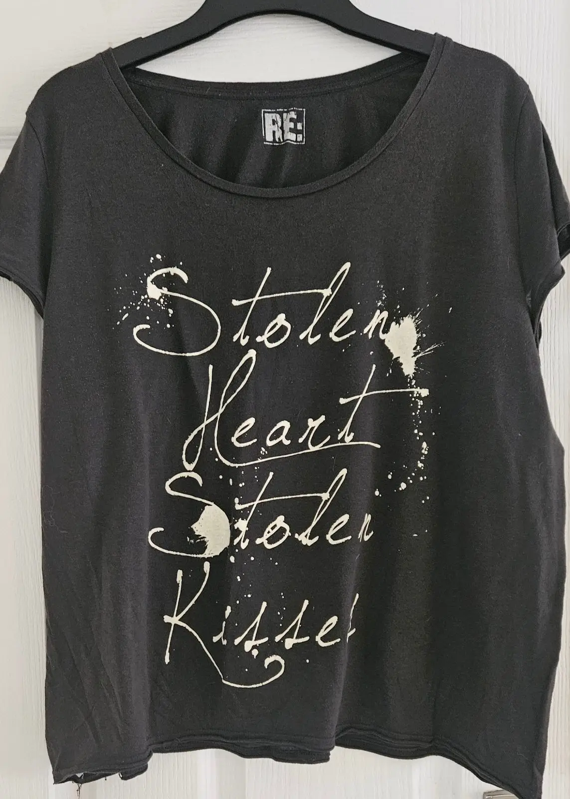 Woolworths RE: Woolworths Black Graphic T-Shirt