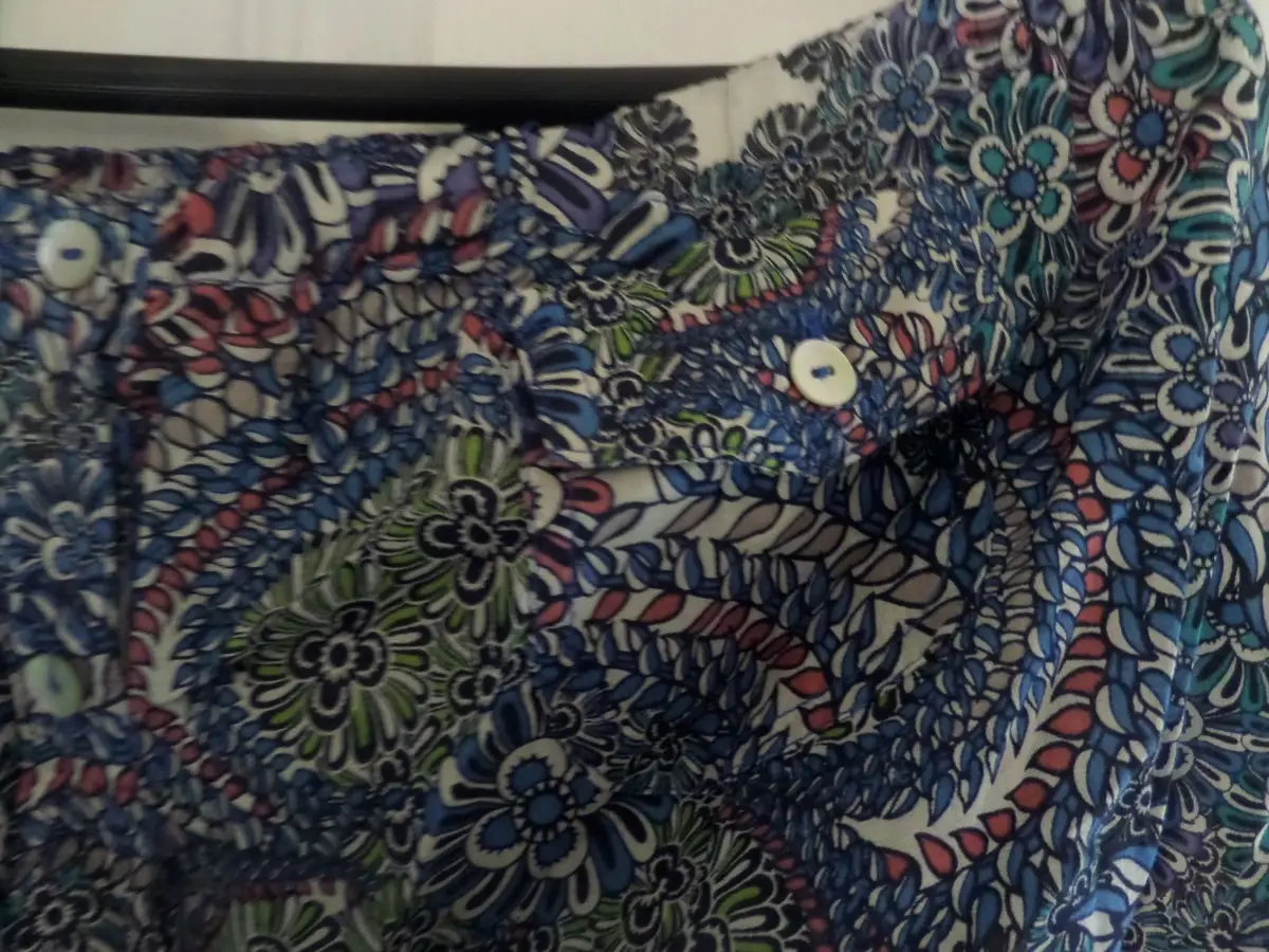 Woolworths Blue Floral Paisley Strapless Top