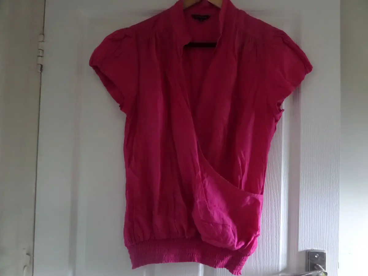 Truworths Pink Wrap Blouse