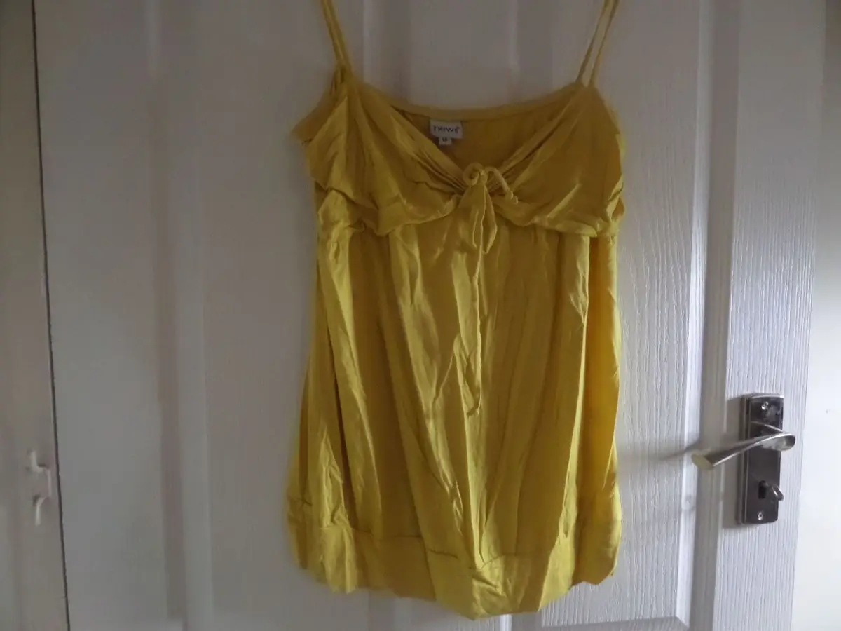 Foschini News Yellow Strappy Cami Top