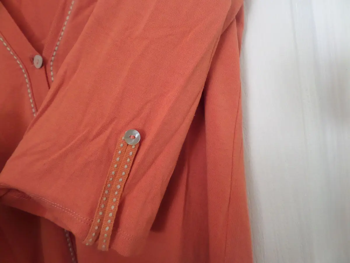 Woolworths Orange V-Neck Cardigan