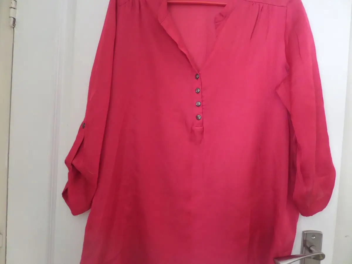 Woolworths Pink Long-Sleeve Blouse
