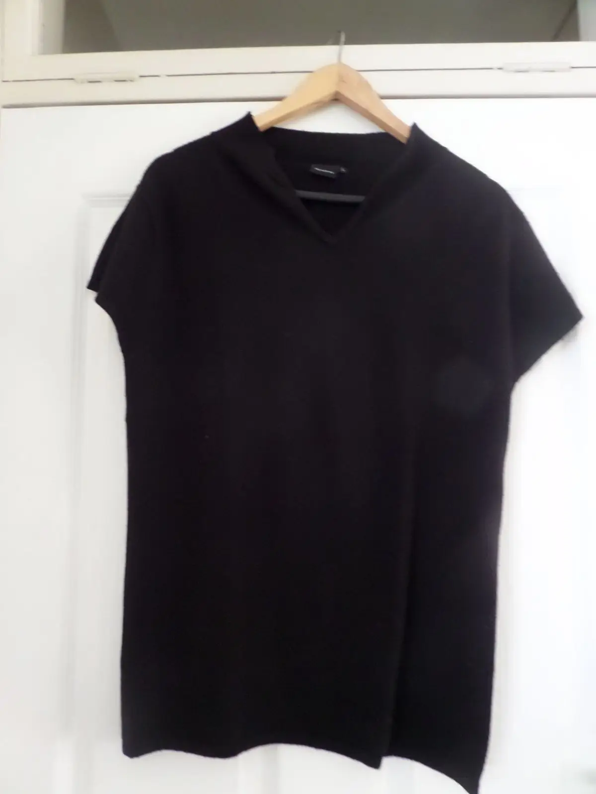 Truworths Black V-Neck Knit Top