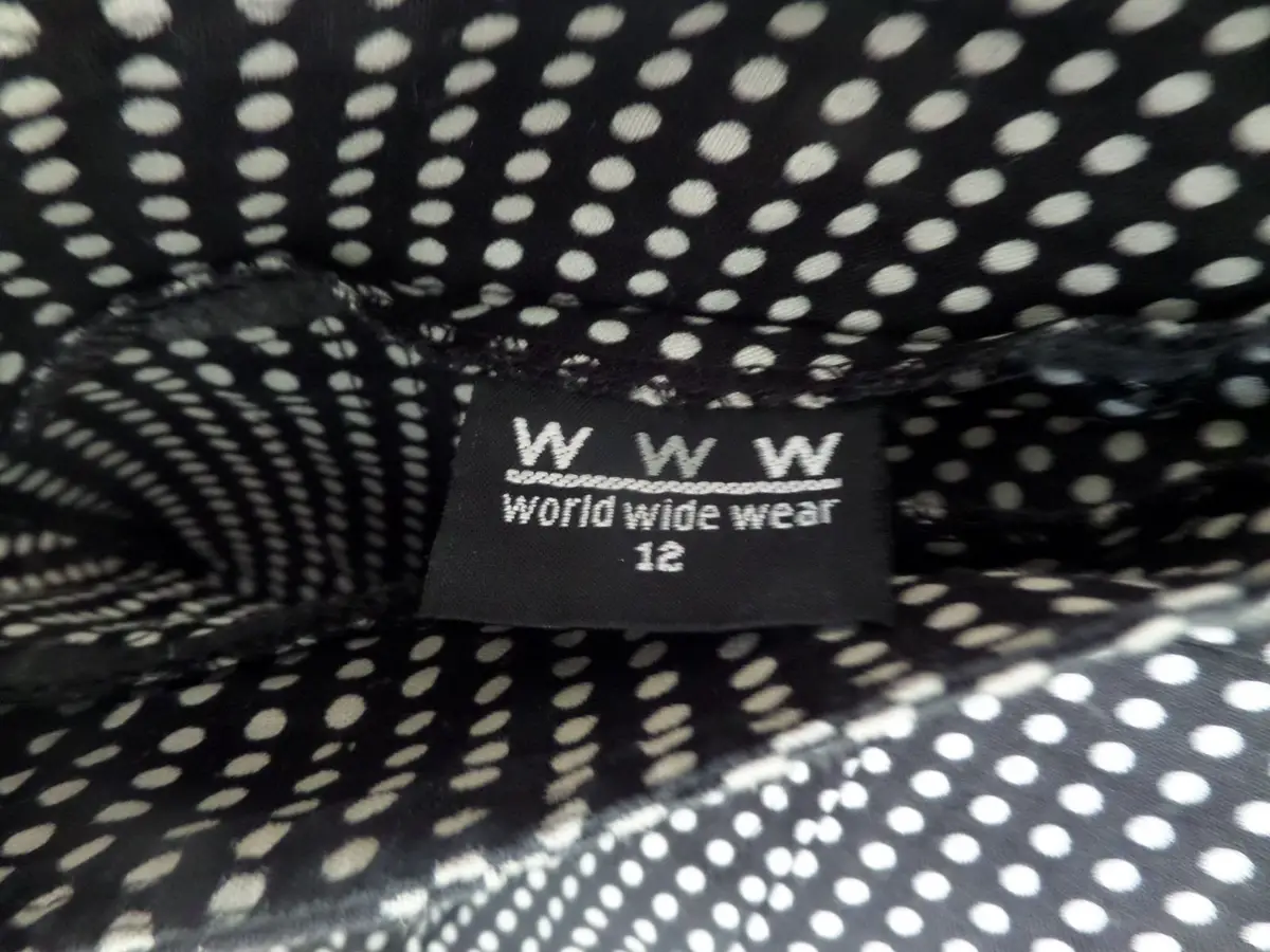 Foschini Polka Dot Pleated Mini Skirt