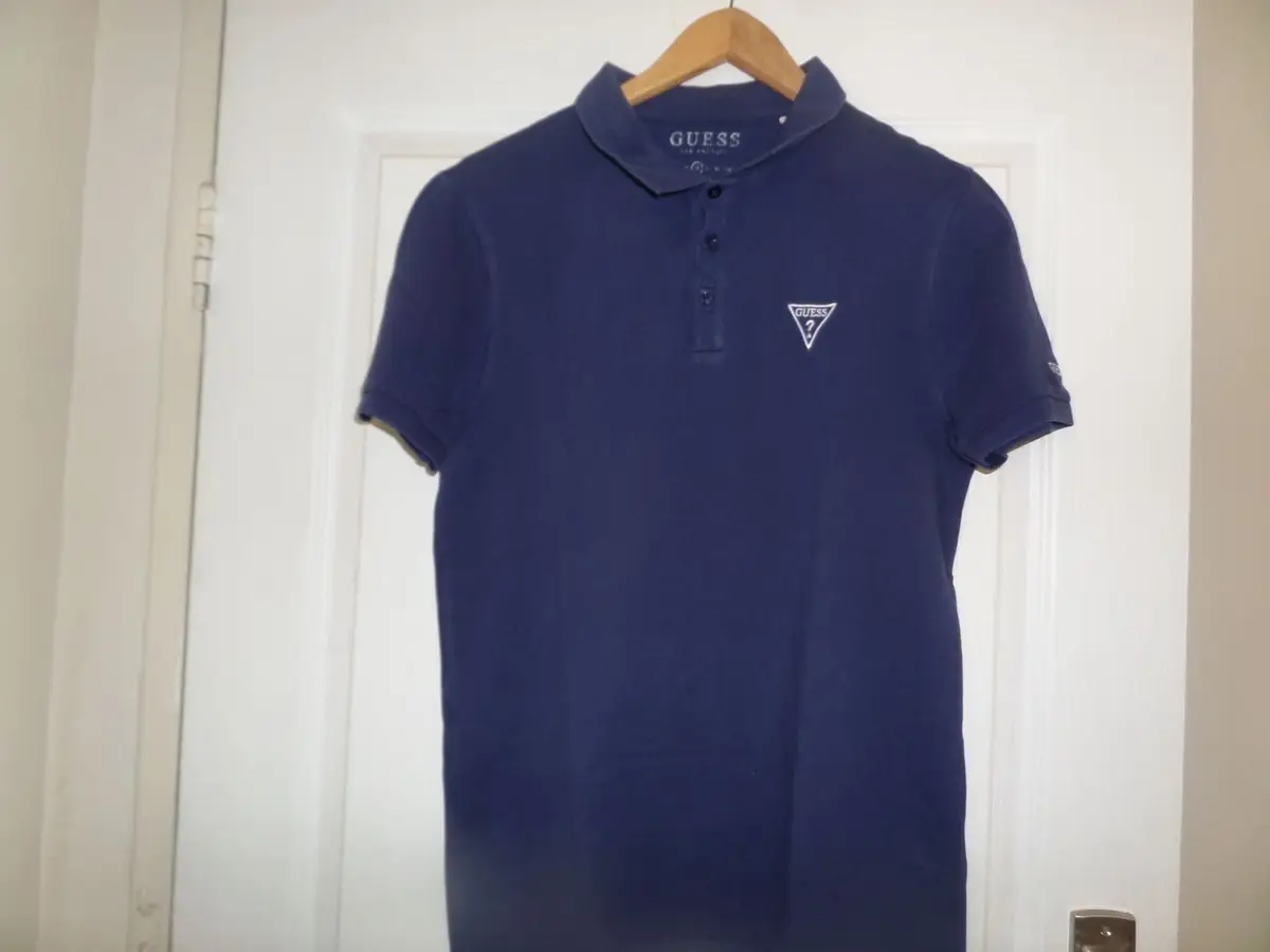 Guess Guess Navy Blue Polo Shirt