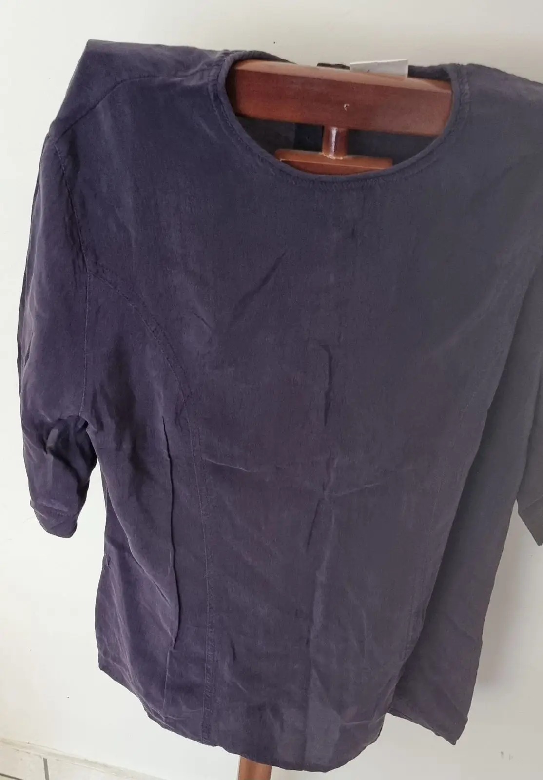 Generic Dark Purple Short Sleeve Top