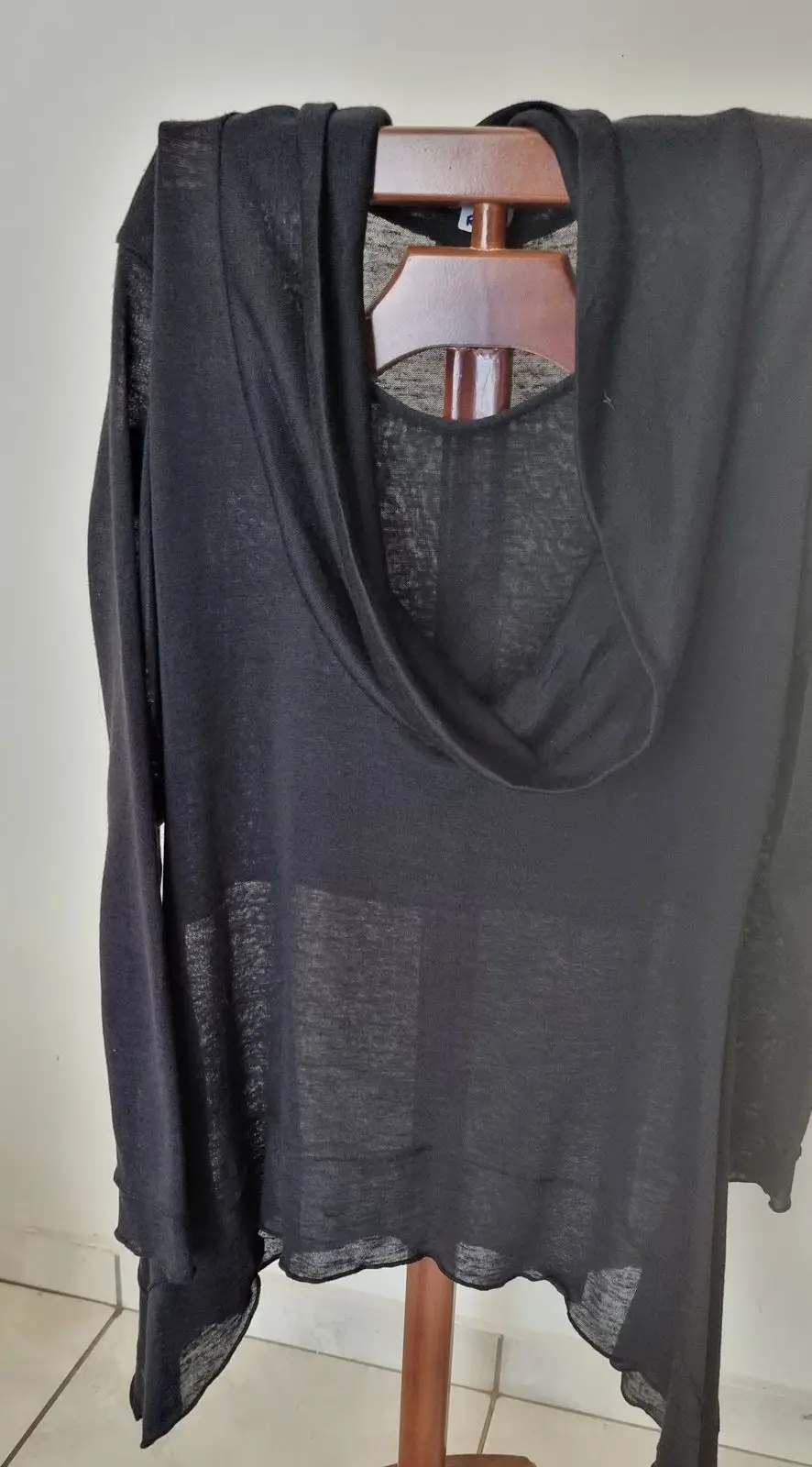 Foschini Foschini Black Lightweight Cowl Neck Knit Top