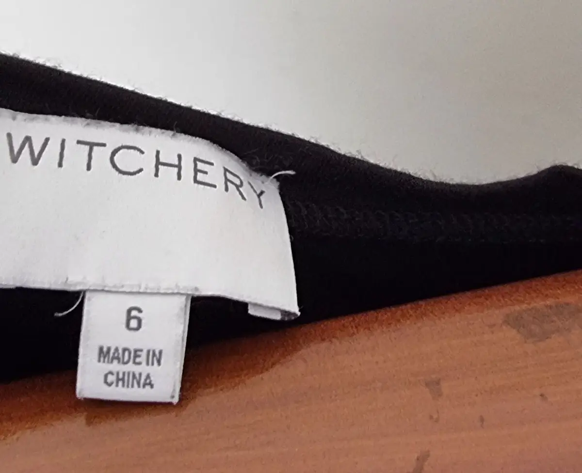 Witchery Black Sleeveless Top