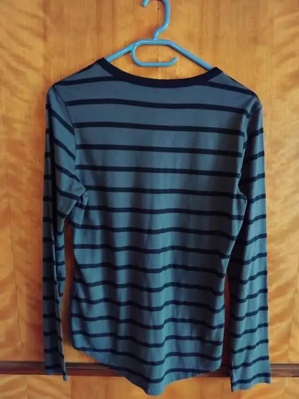 David Jones ladies long sleeve striped t shirt