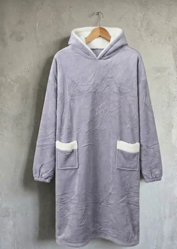 & Other Stories Plush Huggle Hoodie 🐧 Oversized Sherpa Hoodies Length: 120cm