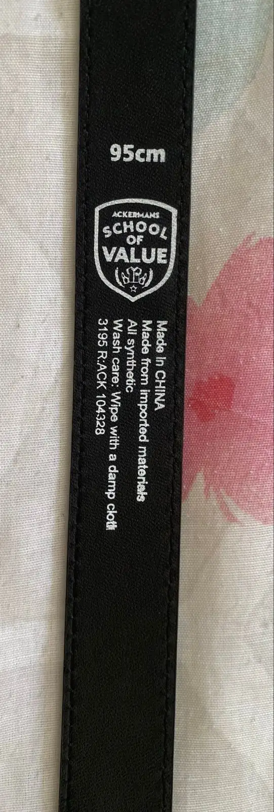 Classic Black Leather Belt with Silver Buckle