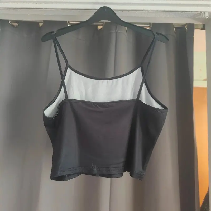 Y2K Winged Heart Graphic Cami Top | Fairycore Grunge Alt Size XL