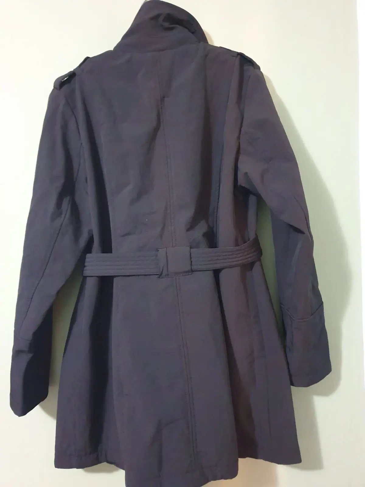 bpc Bonprix Collection Black Belted Trench Coat