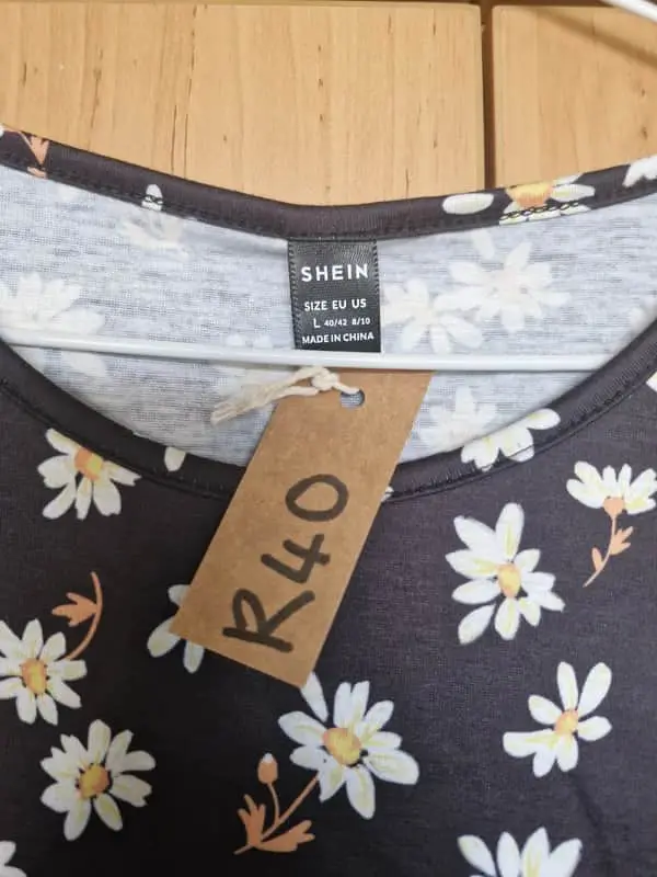 Flower pattern shirt