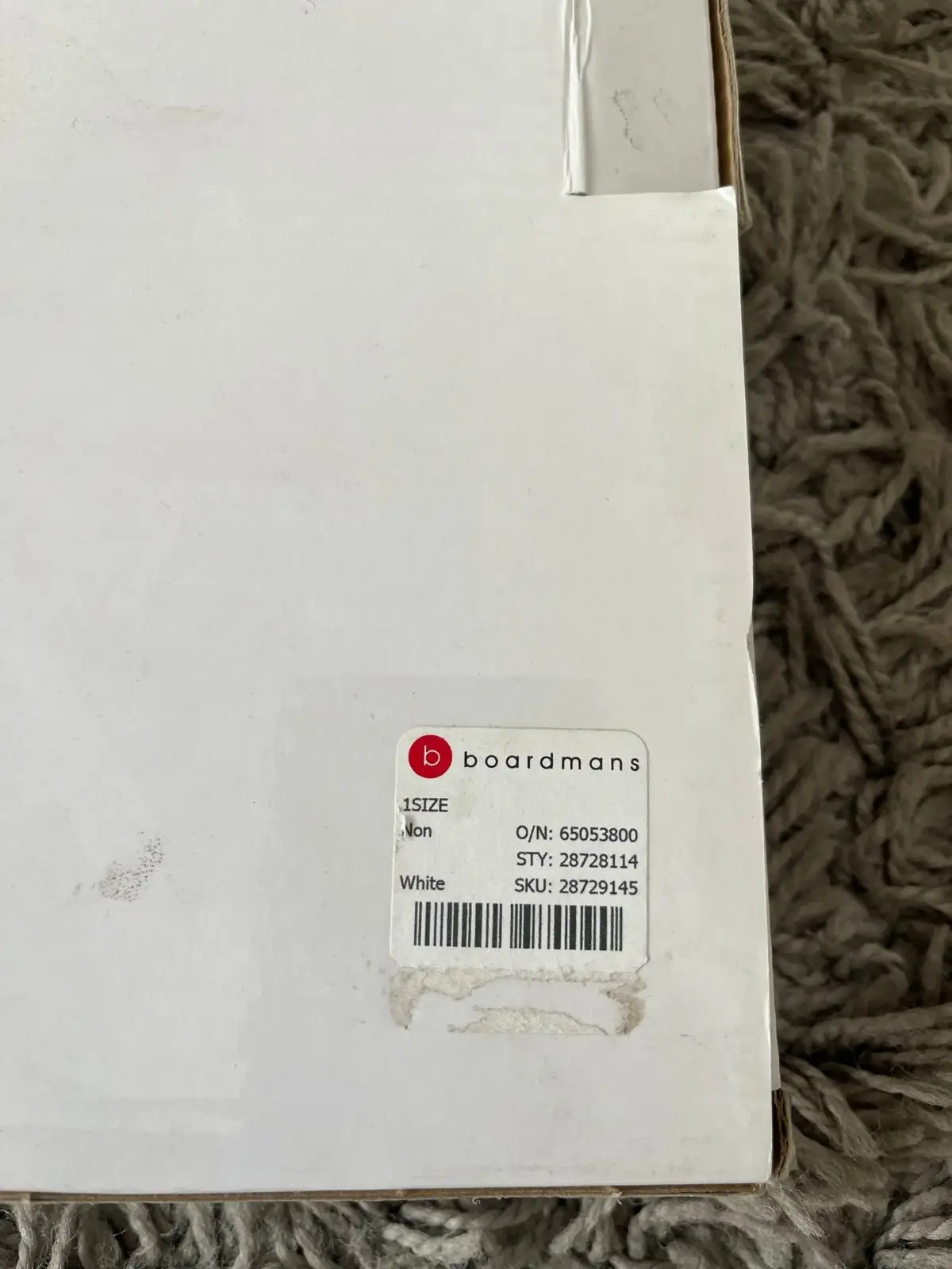Boardmans White Multi Photo Peg Frame
