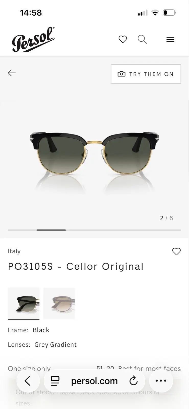 Persol Film Noir Edition Sunglasses