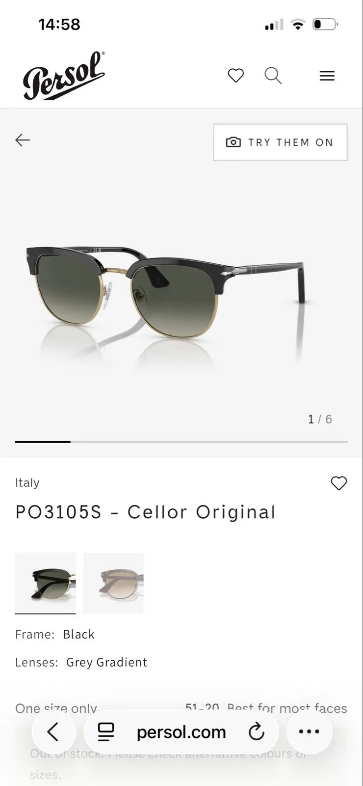 Persol Film Noir Edition Sunglasses