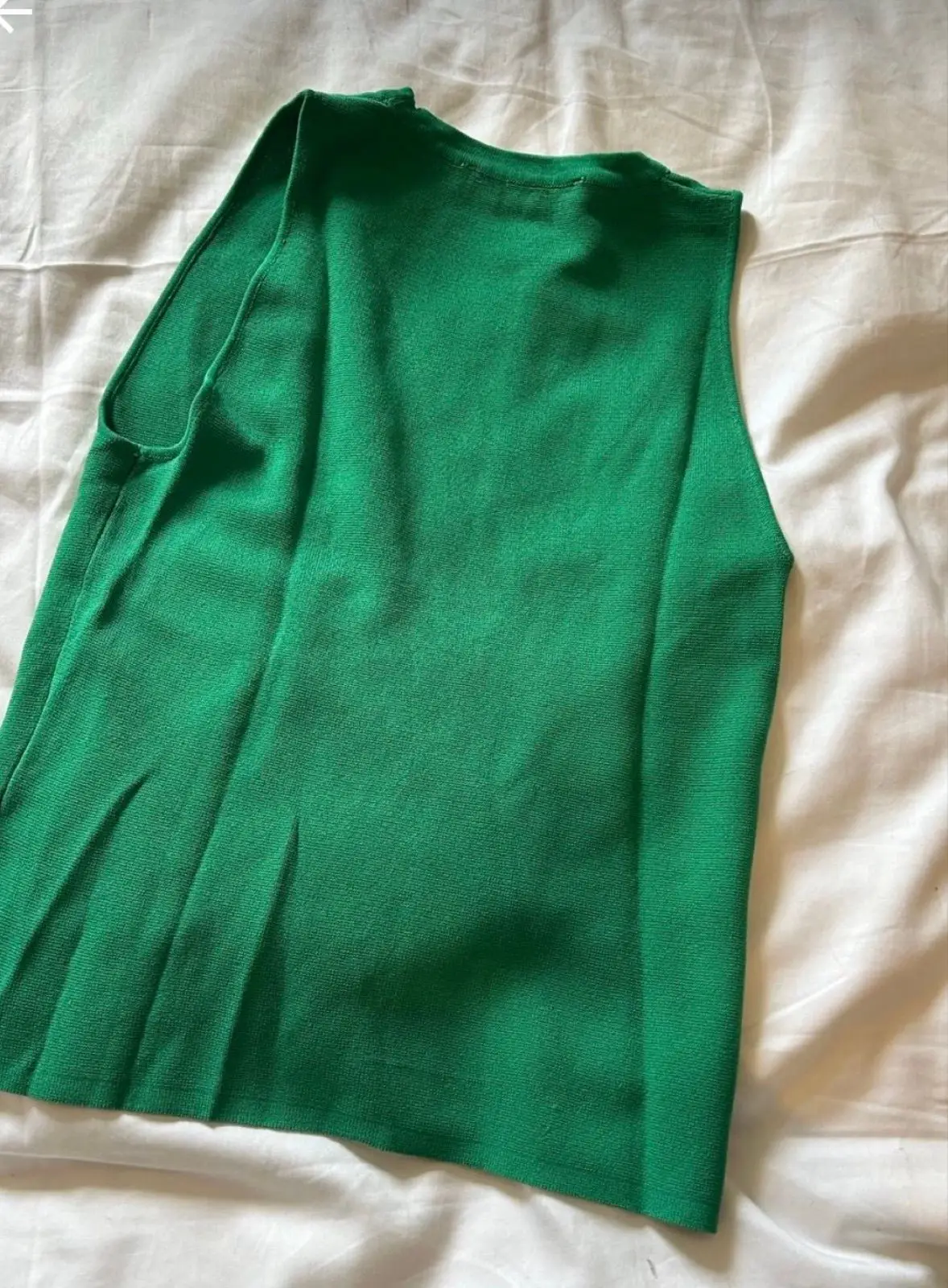 Zara Green Knit Top