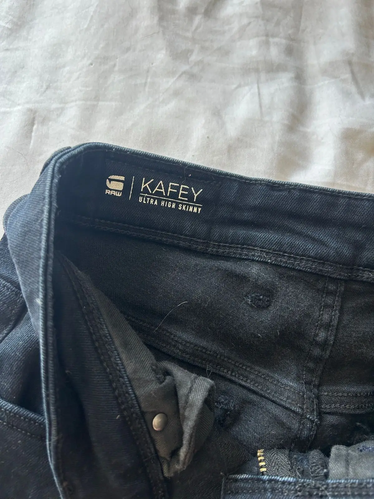 G-Star RAW Black Skinny Jeans