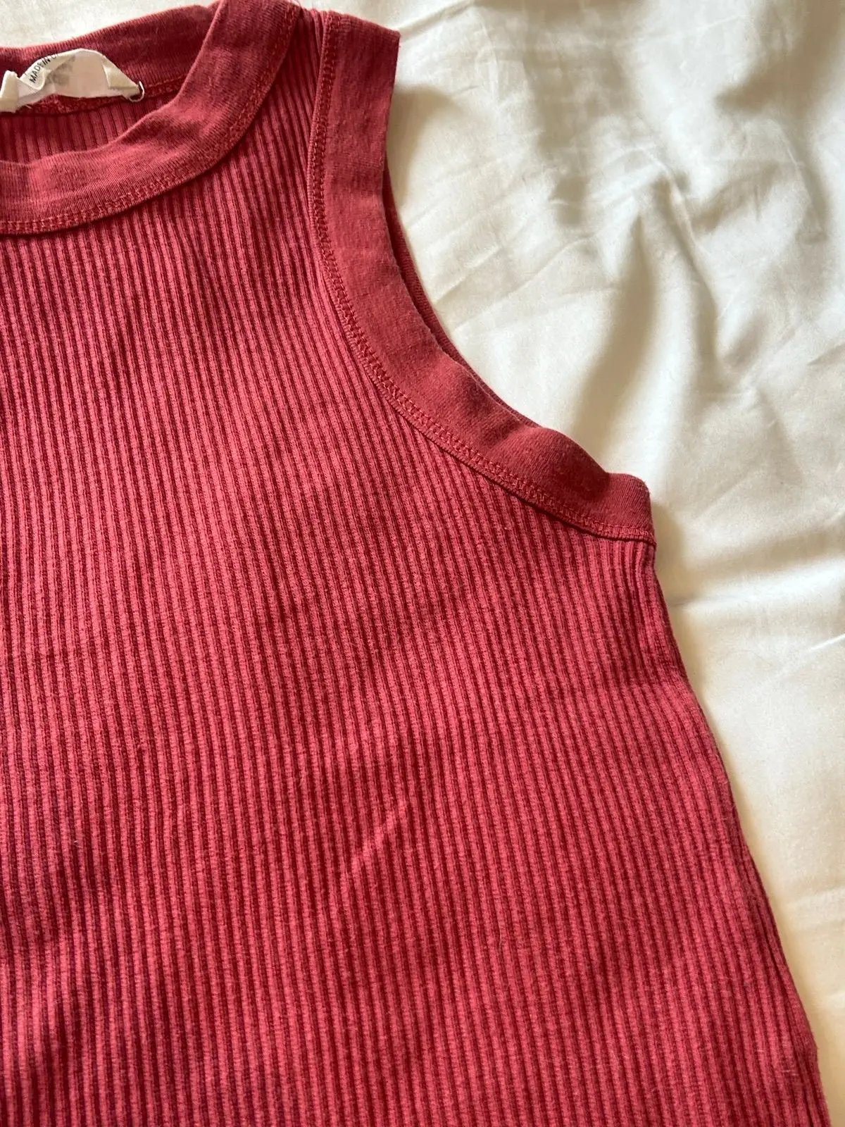 Cotton On Ribbed Sleeveless Tank Top