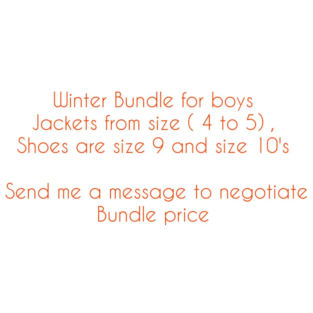 Other Other Item — Size 50/56