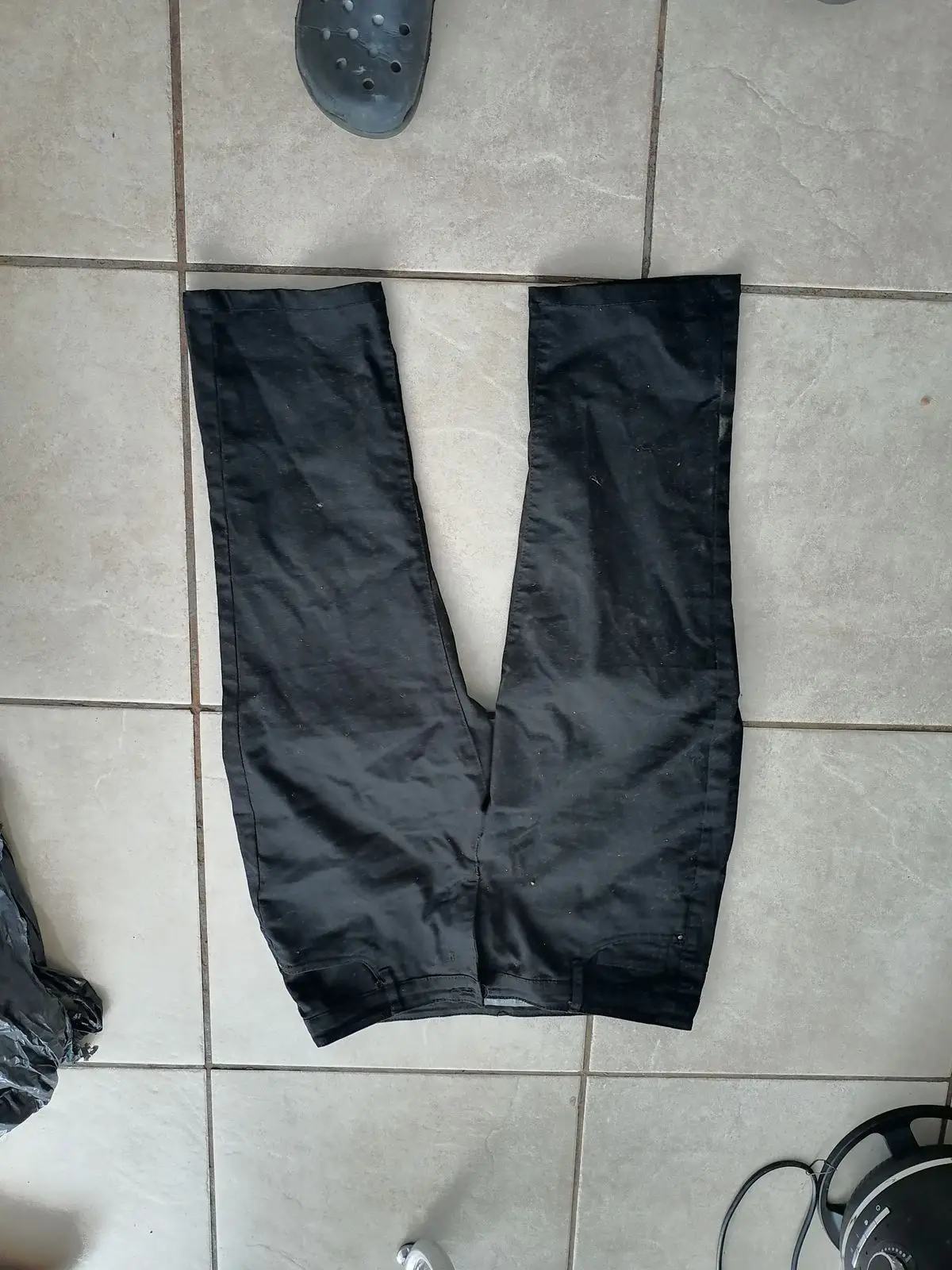 Classic Black Straight Leg Pants