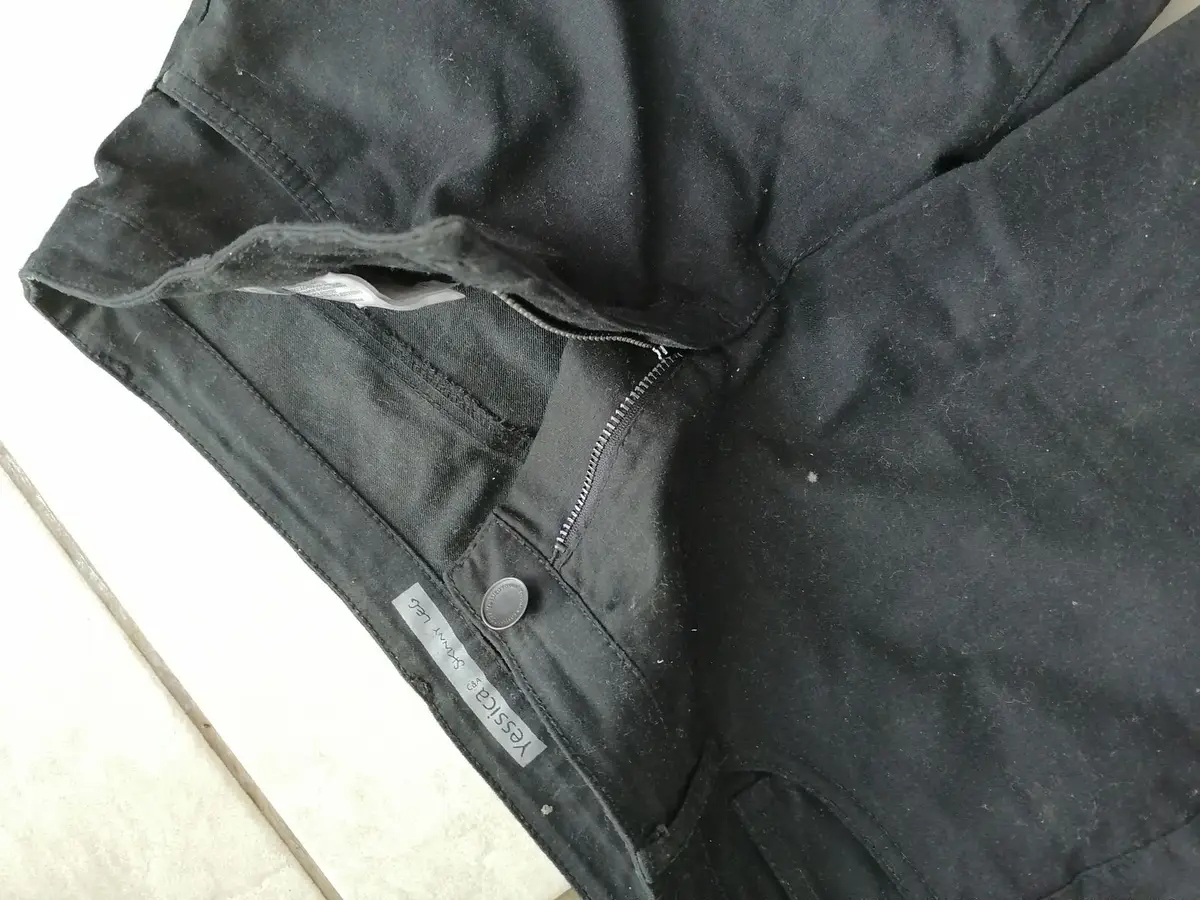 Classic Black Straight Leg Pants
