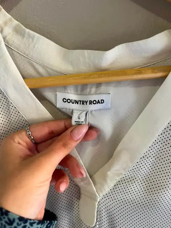 Country Road Silk Blouse