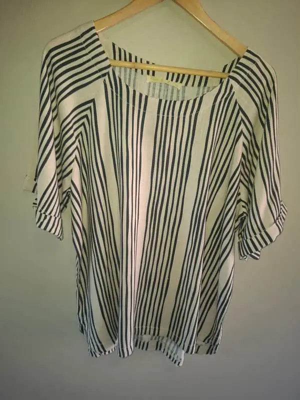 Linen blend Blouse