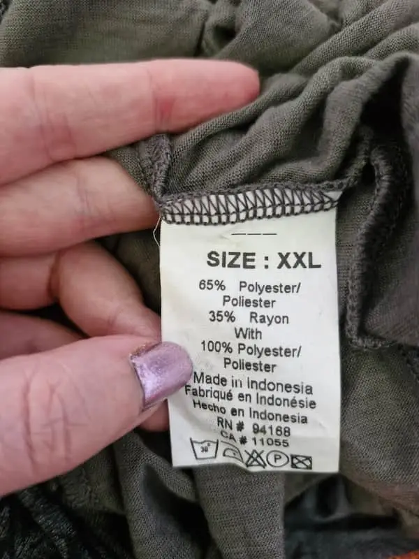 Long sleeve grey shirt