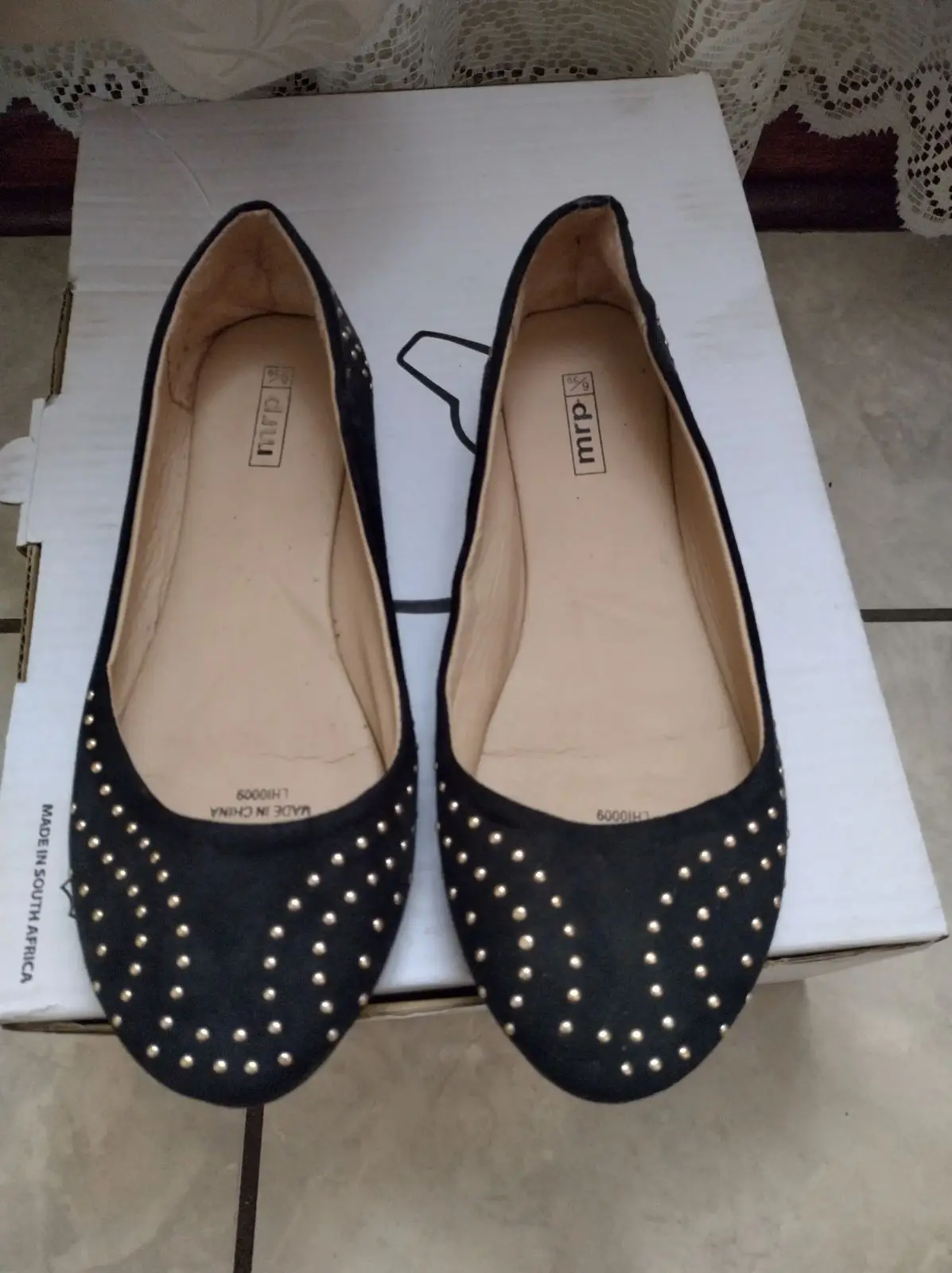 Mr Price Mr Price Black Studded Ballet Flats