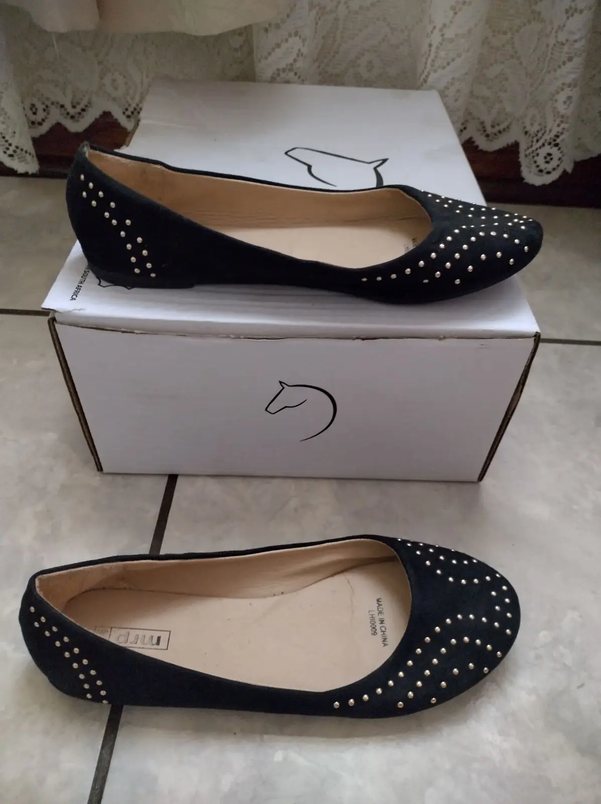 Mr Price Black Studded Ballet Flats