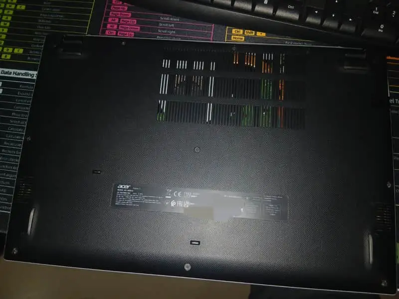 Acers i7 laptop