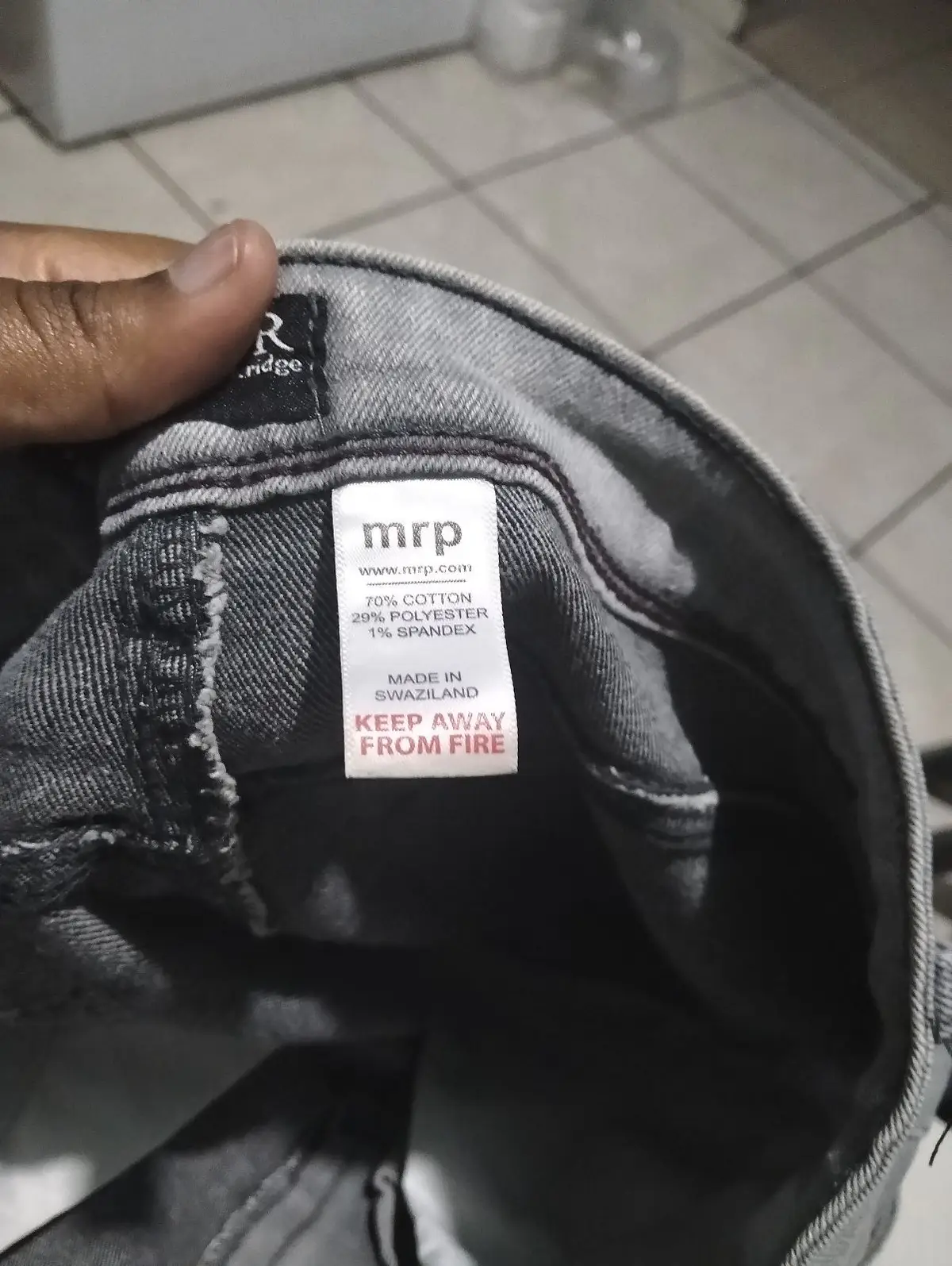 Mr Price Grey Slim Fit Jeans