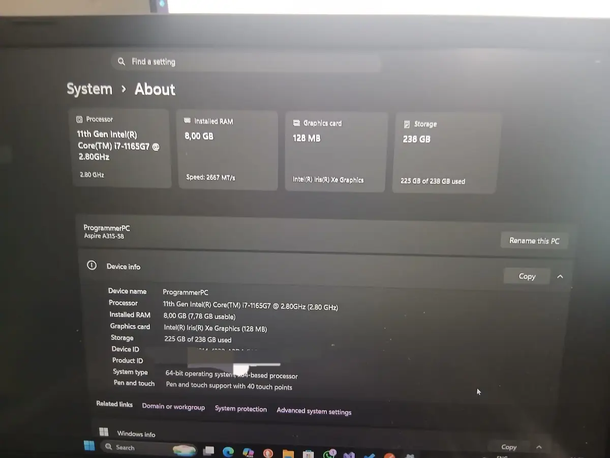 Acer Laptop