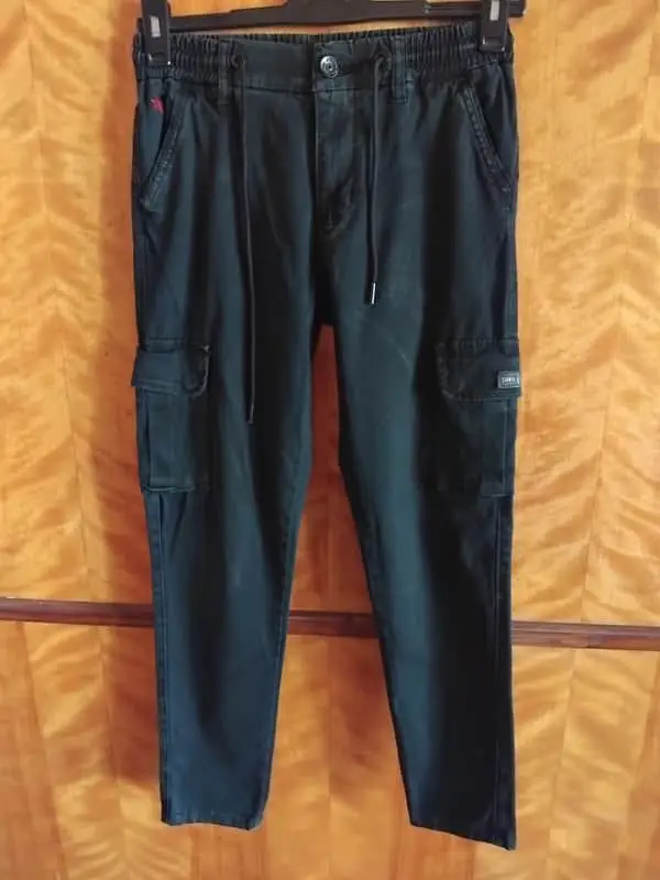 Soviet black cargo pants