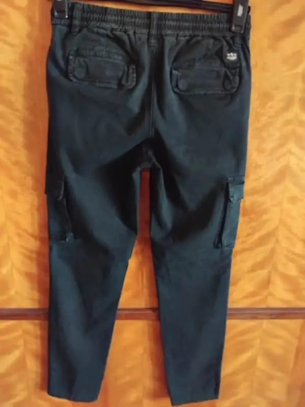 Soviet black cargo pants