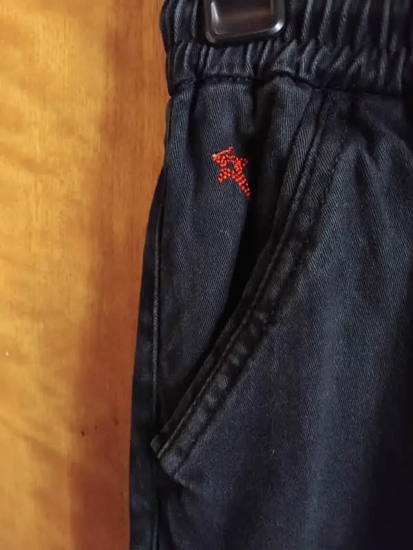 Soviet black cargo pants