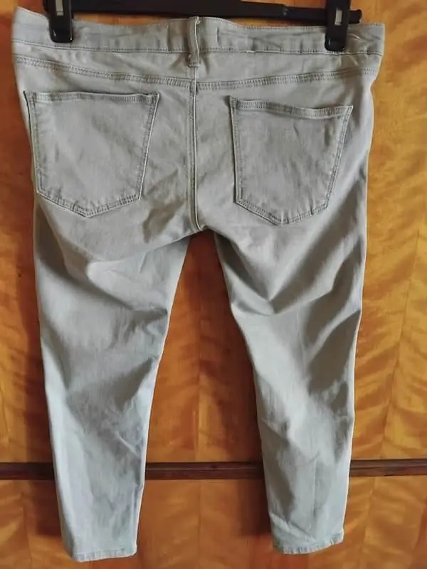 Mango ladies grey jeans