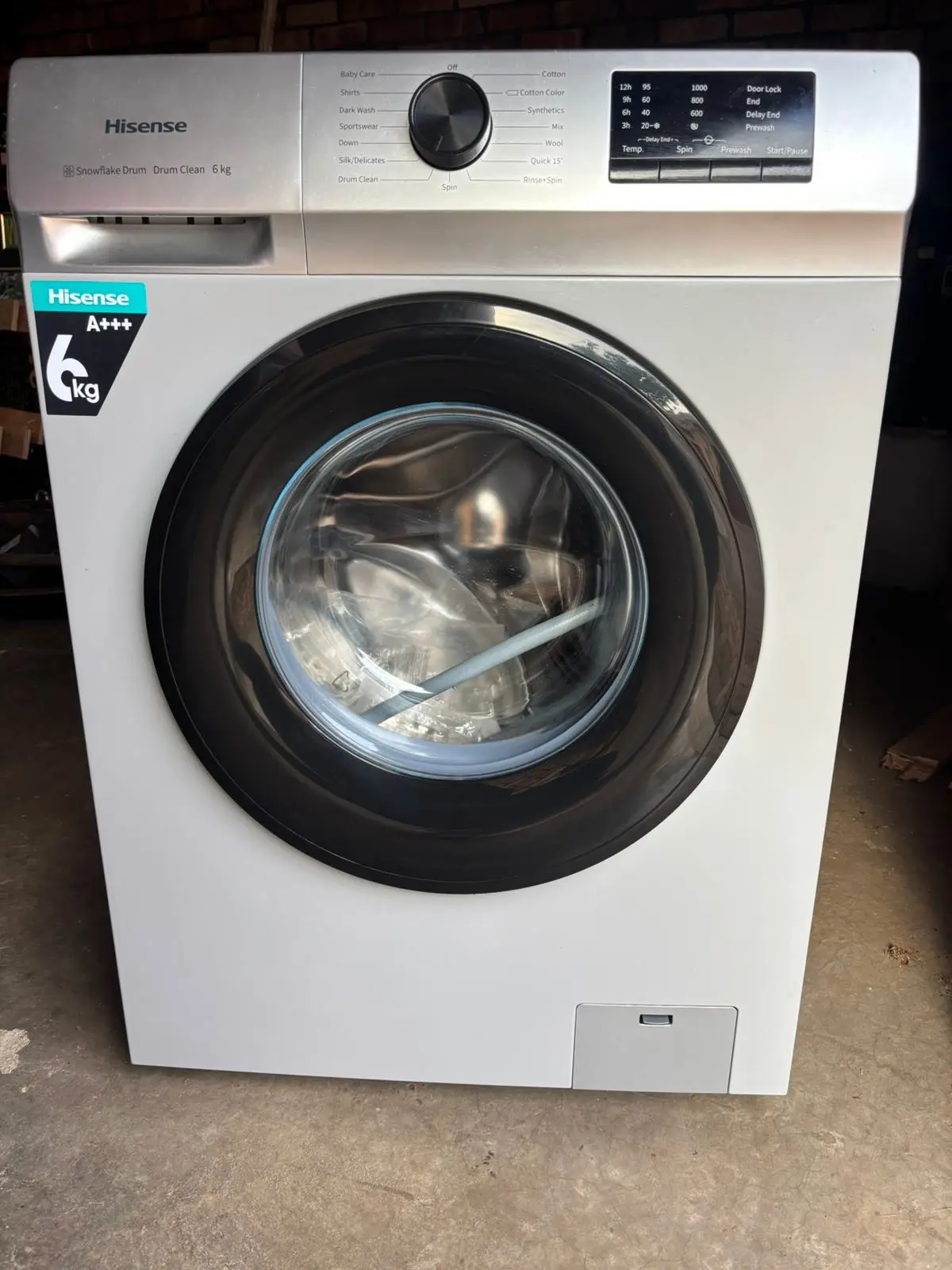 Hisense 6kg Front Loader Washing Machine