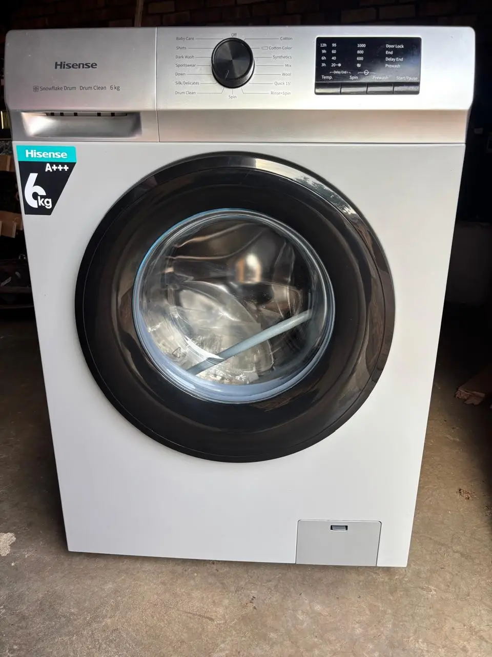 Hisense 6kg Front Loader Washing Machine