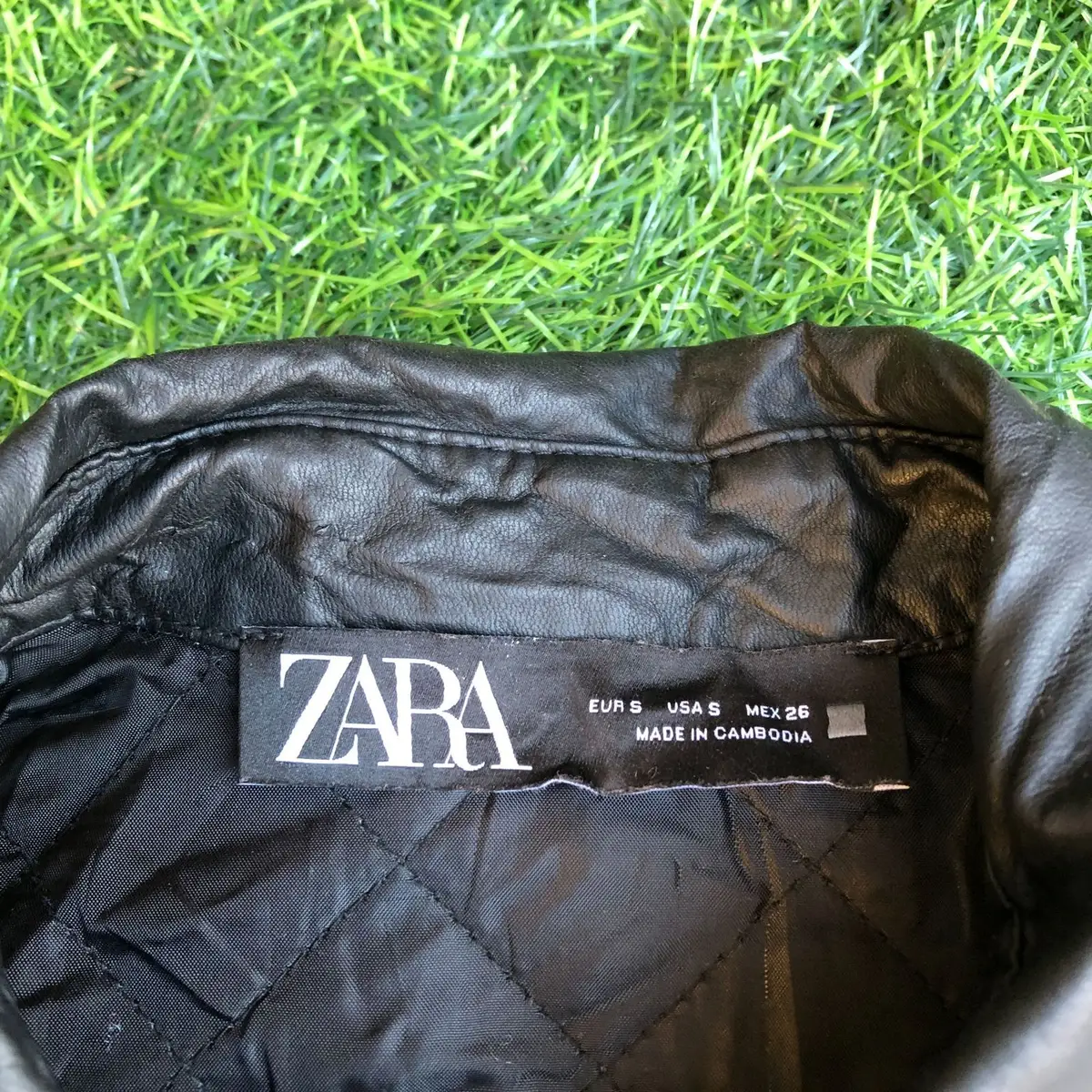 Zara Black Quilted Shacket