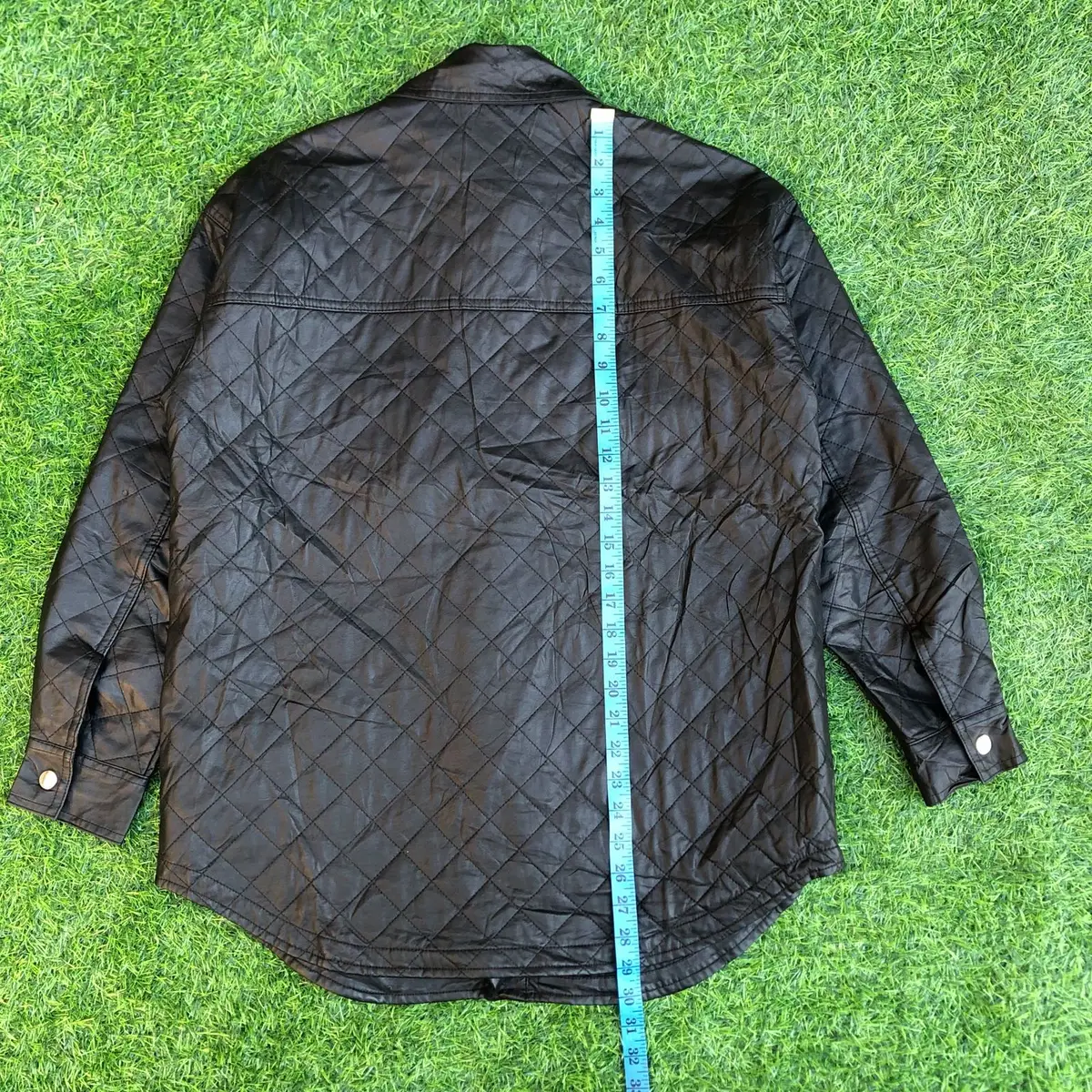 Zara Black Quilted Shacket