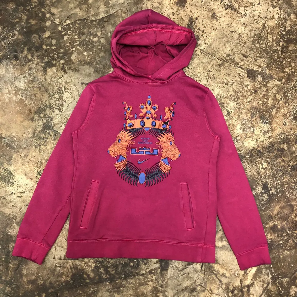 Nike LeBron James Strive For Greatness Kids Hoodie