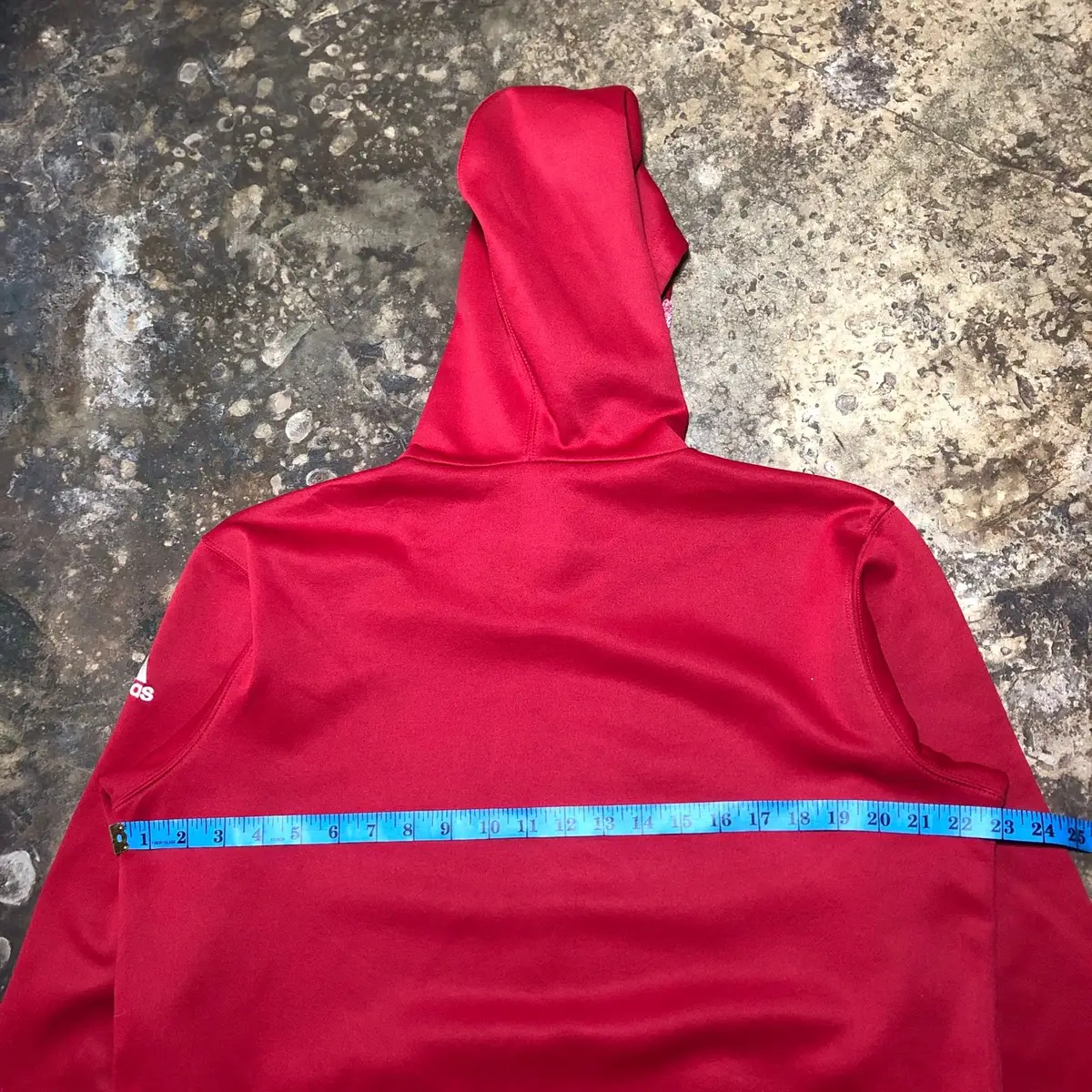 Adidas Newmarket Climawarm Red Hoodie