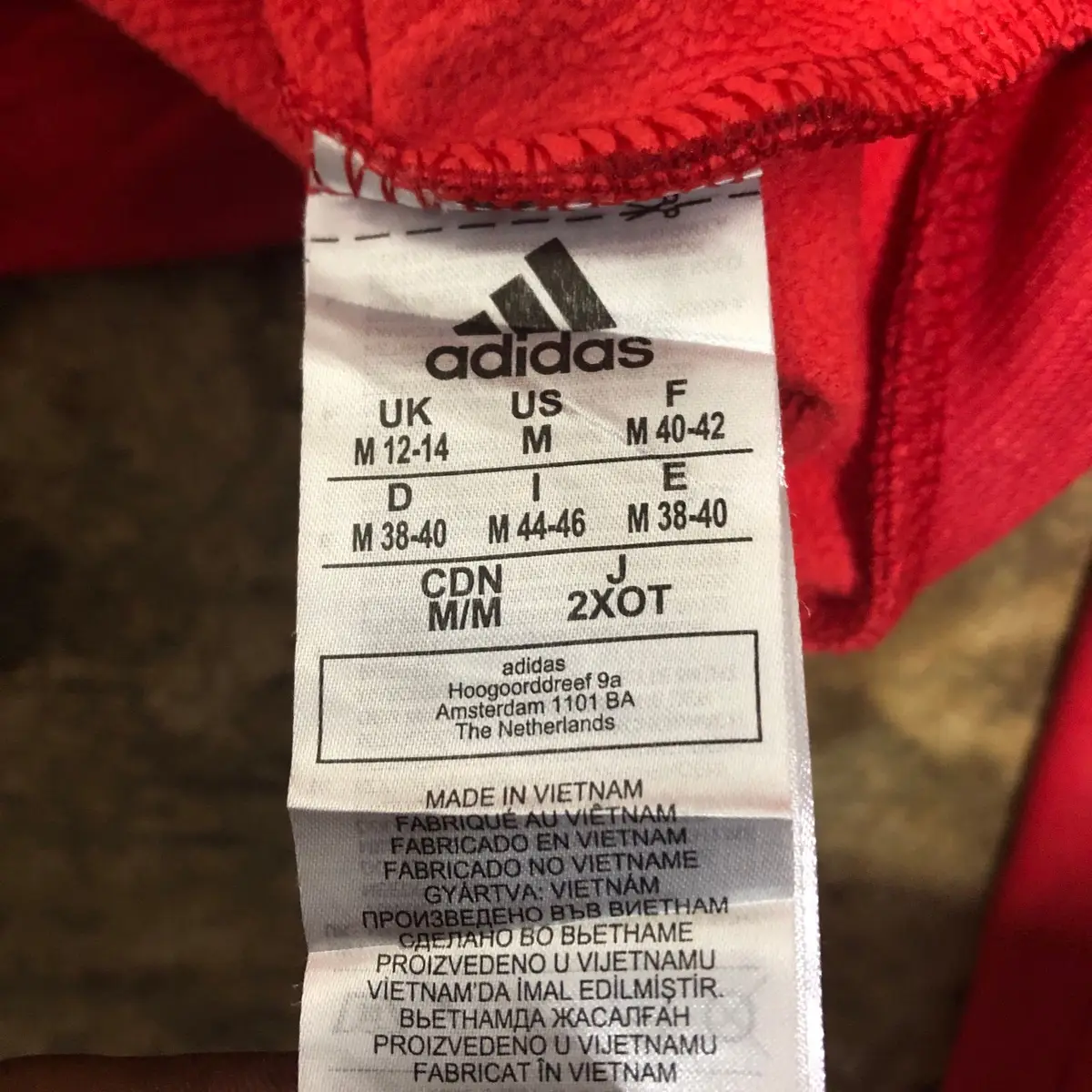 Adidas Illinois Tech Soccer Hoodie Red