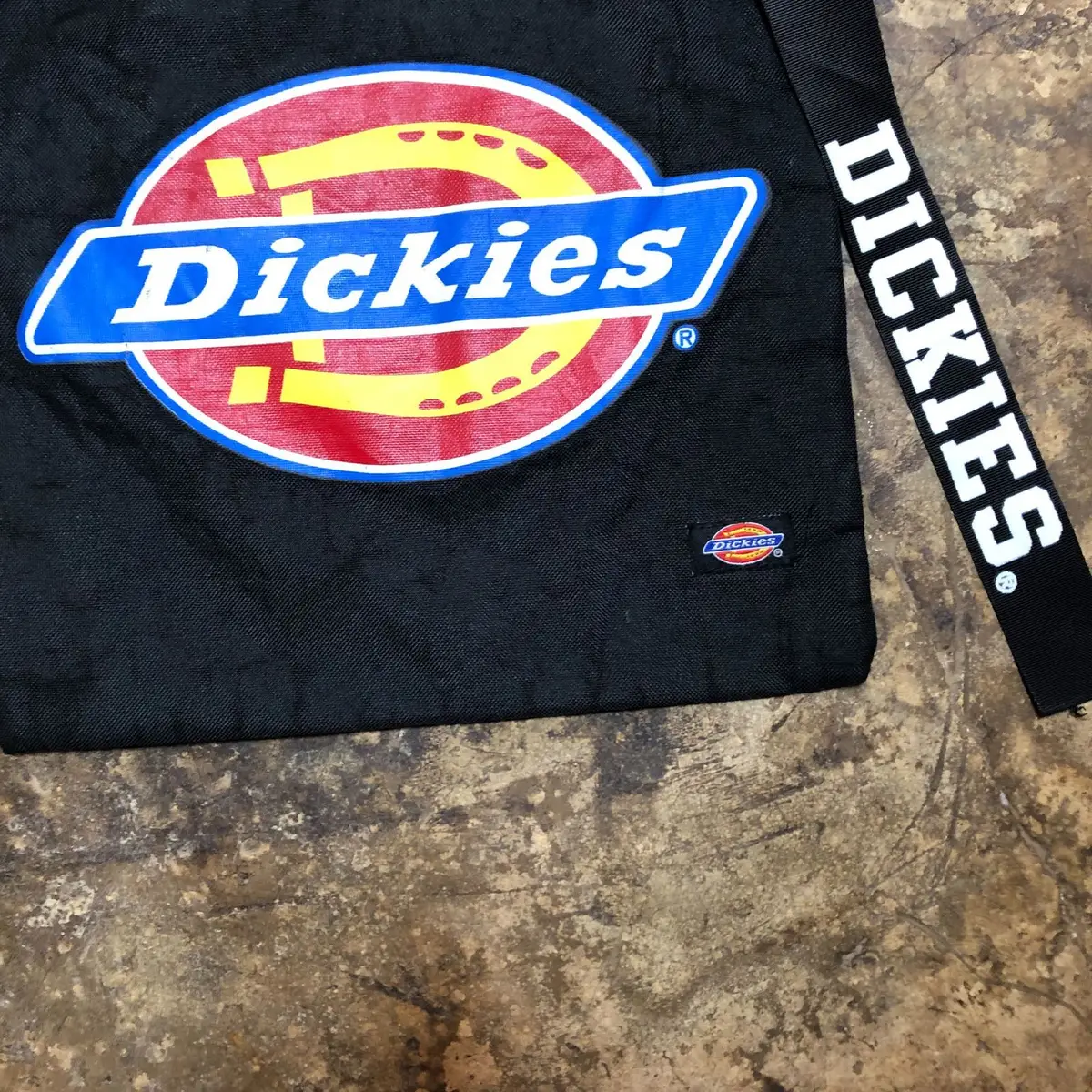 Dickies Black Crossbody Sacoche Bag