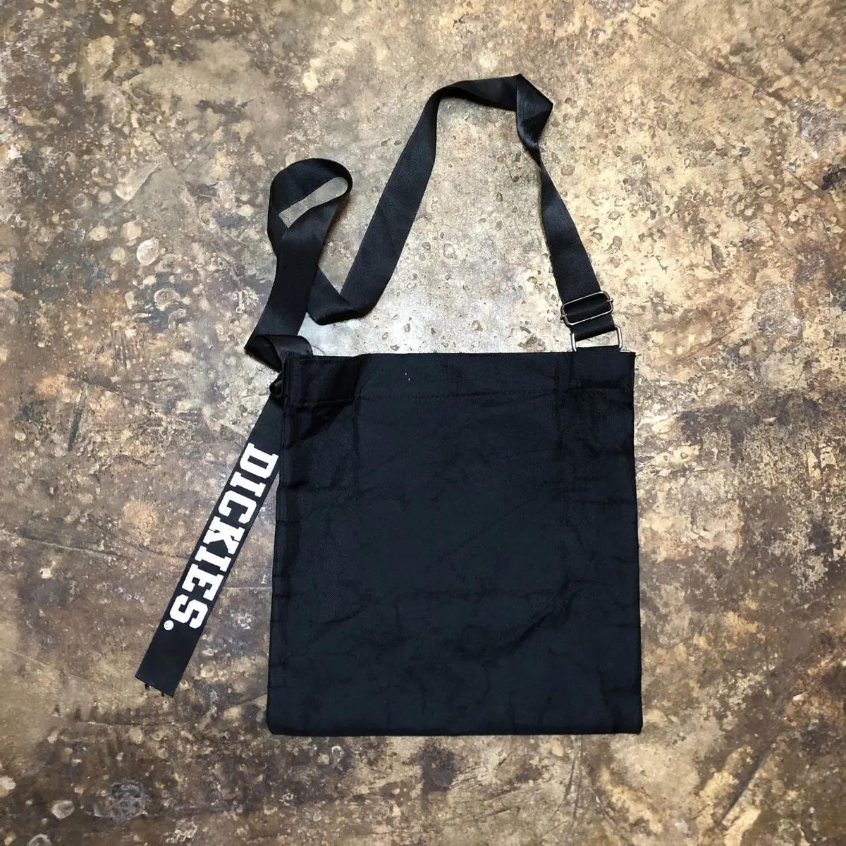 Dickies Black Crossbody Sacoche Bag