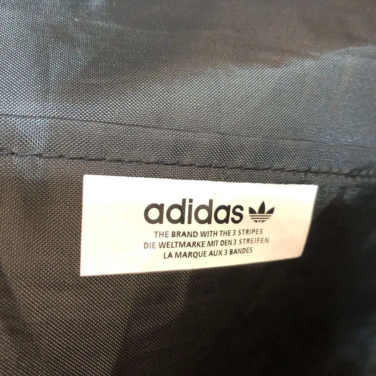 Adidas Originals Black and Pink Trefoil Backpack
